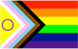 Intersex-inclusive Progress Pride flag